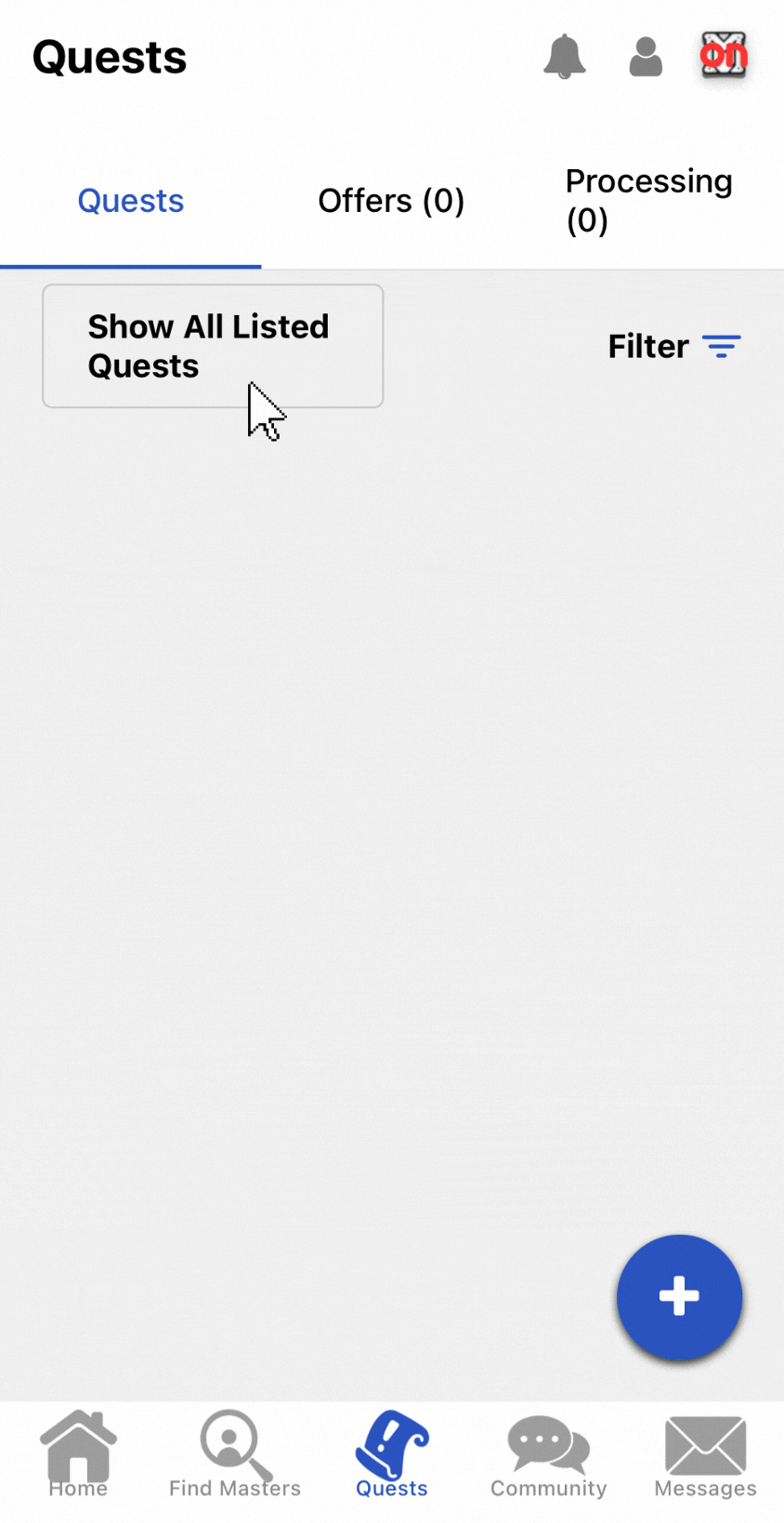 Submit a quest offer